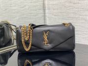 YSL Calypso Padded Black Lambskin Bag - 6