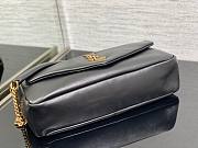 YSL Calypso Padded Black Lambskin Bag - 5