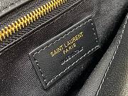 YSL Calypso Padded Black Lambskin Bag - 2