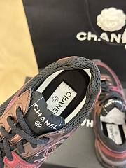 Chanel 23C CC logo pink sneakers - 2
