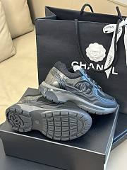 Chanel 23C CC logo black sneakers - 5