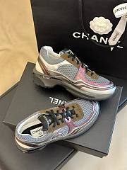 Chanel 23C CC logo mix color sneakers - 5