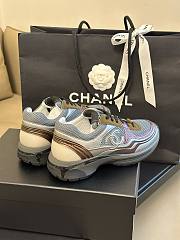 Chanel 23C CC logo mix color sneakers - 3