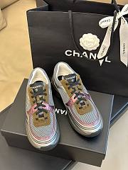 Chanel 23C CC logo mix color sneakers - 2