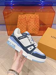 Louis Vuitton blue trainers sneakers - 1