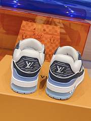 Louis Vuitton blue trainers sneakers - 6