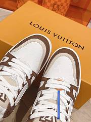 Louis Vuitton brown trainers sneakers - 6