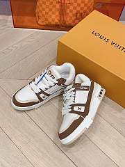 Louis Vuitton brown trainers sneakers - 5