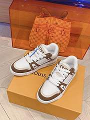 Louis Vuitton brown trainers sneakers - 3