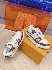 Louis Vuitton brown trainers sneakers - 4