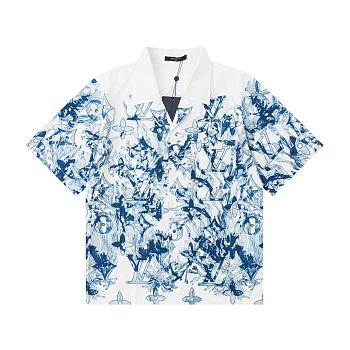 Louis Vuitton blue shirt 