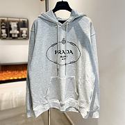 Prada long sleeve hoodie - 1