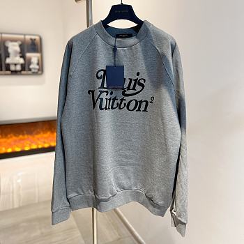 Louis Vuitton gray sweater 