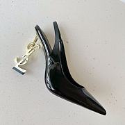 YSL Pump Black Heels 10cm - 3