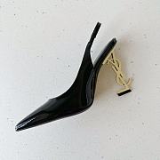 YSL Pump Black Heels 10cm - 4
