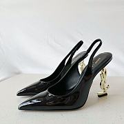 YSL Pump Black Heels 10cm - 6
