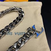 Louis Vuitton blue logo ( set bracelet necklace) - 6