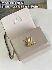 Louis Vuitton Twist Beige Epi Leather Gold Hardware Bag  - 3