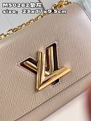 Louis Vuitton Twist Beige Epi Leather Gold Hardware Bag  - 2