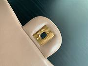 Chanel CF mini 20 beige lambskin gold hardware bag - 4