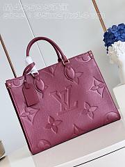 Louis Vuitton Onthego Red Monogram MM Bag - 4