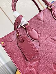 Louis Vuitton Onthego Red Monogram MM Bag - 2