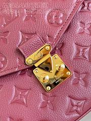 Louis Vuitton Pochette Métis Monogram Red Leather Bag - 3