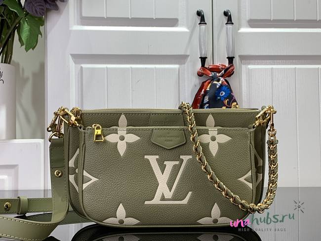 Louis Vuitton Multi Pochette Green Bag - 1