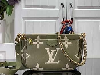 Louis Vuitton Multi Pochette Green Bag