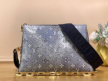 Louis Vuitton Coussin PM M23071 Denim Bag