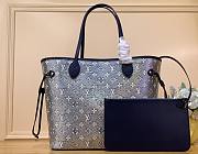 Louis Vuitton Neverfull MM M22921 Denim Bag - 3