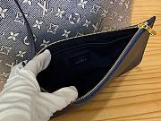 Louis Vuitton Neverfull MM M22921 Denim Bag - 4