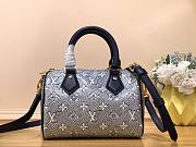 Louis Vuitton Speedy Bandoulière 20 Denim Bag  - 6