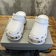 Balenciaga white mules - 2