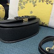 Valentino Vsling black grainy calfskin shoulder bag  - 3