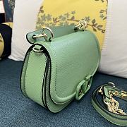 Valentino Vsling green grainy calfskin shoulder bag - 6