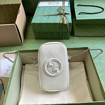 Gucci Mini White Interlocking G Bag
