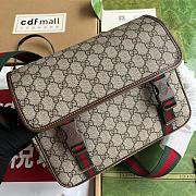 Gucci GG Supreme Canvas Messenger Bag - 5