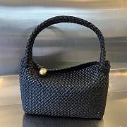 Bottega Veneta Tosca black intreccio leather shoulder bag - 1