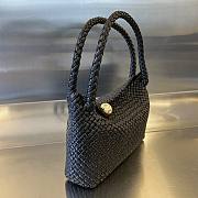 Bottega Veneta Tosca black intreccio leather shoulder bag - 5