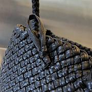 Bottega Veneta Tosca black intreccio leather shoulder bag - 3