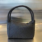 Bottega Veneta Tosca black intreccio leather shoulder bag - 2