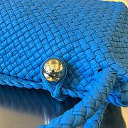 Bottega Veneta Tosca blue intreccio leather shoulder bag - 2