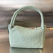 Bottega Veneta Tosca mint intreccio leather shoulder bag - 5