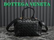 Bottega Veneta Bauletto medium black leather bag - 1