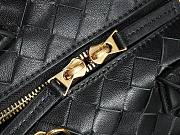 Bottega Veneta Bauletto medium black leather bag - 4