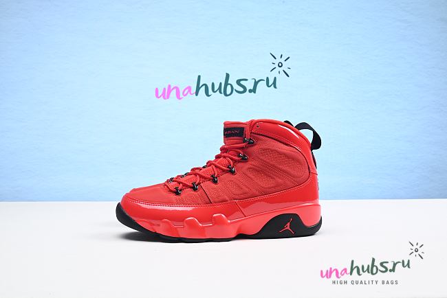 Air Jordan 9 Retro Chile Red shoes - 1