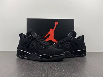 Air Jordan 4 GS Black Cat CU1110-010 Shoes 