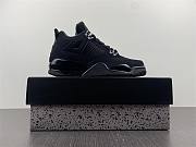 Air Jordan 4 GS Black Cat CU1110-010 Shoes  - 3