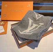 Louis Vuitton Gray Scarf - 5